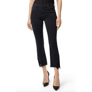 J BRAND SELENA CROPPED RAW HEM BOOT in HENDRIX REIGN - Size 27